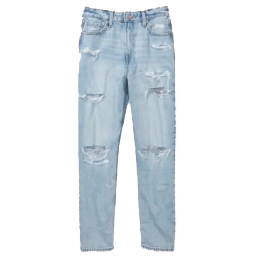 American Eagle Outfitters Light Blue High Rise Jeans - Picture 1 of 5